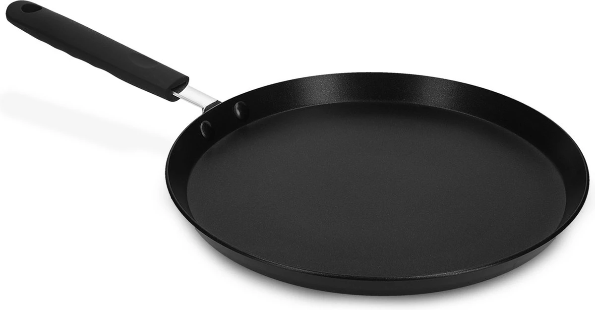 Poêle à Crêpes Navaris Antiadhésive 26 Cm - Pan Pour Crêpes, Omelettes Et Tortillas - Pour Toutes Les Surfaces De Cuisson - Revêtement Antiadhésif Non Collant 11 Poêle à Crêpes Navaris Antiadhésive 26 Cm - Pan Pour Crêpes, Omelettes Et Tortillas - Pour Toutes Les Surfaces De Cuisson - Revêtement Antiadhésif Non Collant – Image 11