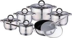 Ensemble De Casseroles De Luxe Oneiro - Cuisine - Salle à Manger - Cuisine - Ensemble De Casseroles - Induction - Gaz - Casseroles - Poêles