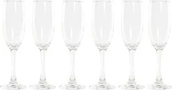 30x Pièces De Champagne/flûtes à Cava/verres 175 Ml En Verre - Verres à Flûtes à Champagne - Bases De La Cuisine/des Arts De La Table