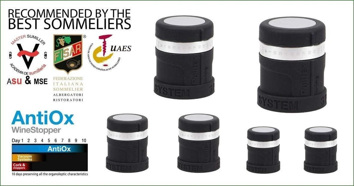 Pulltex Wine Pulltex Wine Stopper Wine Stopper Stockage De Vin Anti-ox 4 Pulltex Wine Pulltex Wine Stopper Wine Stopper Stockage De Vin Anti-ox – Image 4
