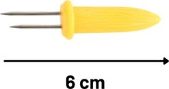 Fourchettes à épis De Maïs Orange85 - 8 Pièces - Jaune - Cuisine - Accessoires De Vêtements Pour Bébé - Acier Inoxydable - Plastique - Porte-épis De Maïs -Cuisine Fournitures Magasin 1200x632 8