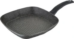 Poêle à Griller De Luxe Oneiro - ø28 X H 4,5 Cm - Cuisson - Salle à Manger - Cuisine - Poêle à Griller - Induction - Gaz - Casseroles - Poêles
