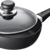 Scanpan Classic - Sauteuse 20cm Avec Couvercle - Sauteuse Avec Revêtement Antiadhésif Sans PFOA Ni PFOS - Zwart