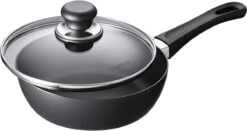 Scanpan Classic - Sauteuse 20cm Avec Couvercle - Sauteuse Avec Revêtement Antiadhésif Sans PFOA Ni PFOS - Zwart
