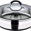Poêle De Service De Luxe Oneiro - Avec Couvercle - 3,8 L - ø28 X H 7 Cm - Cuisine - Salle à Manger - Cuisine - Poêle - Induction - Gaz - Casseroles - Poêles