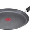 TEFAL G2663802 NATURAL FORCE Crêpière 25 Cm, Mineralia + Revêtement Anti-adhérent, Tous Feux Y Compris Induction