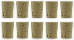 10x Bouchons De Vin 18/22x30mm - Bouchons / Liège / Bouchons En Vrac / Bouchon De Liège / Bouchon De Liège / Bouchons De Liège / Bouchon De Vin / Bouchon De Vin (peut également être Utilisé Comme Bouchon De Loisir Ou D'artisanat)