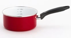 Lite-Body - Back To Basics - Batterie De Cuisine - Émail - 2 Pièces - Casserole Ø 16cm Et Ø 18 Cm - Rouge Rubis -Cuisine Fournitures Magasin 1200x648 1