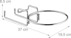 Relaxdays 10 X Support De Refroidisseur De Vin - Support De Table De Seau à Glace - Métal - Cadre De Refroidisseur De Champagne -Cuisine Fournitures Magasin 1200x648 5