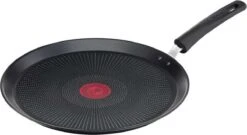 Tefal Ultimate Crepiere, 3 X TITANIUM Crêperie 25 Cm - Profondeur 2 Cm - Toutes Sources De Chaleur - également Induction - SANS PFOA - Va Au Lave-vaisselle