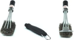 Brosse Pour BBQ YPH® - 2x Brosse Pour Gril Avec Pierre Ponce Gratuite Dans Un Sac De Rangement Pratique - Accessoires De Vêtements Pour Bébé Pour BBQ -Cuisine Fournitures Magasin 1200x663 6