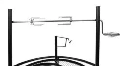 5-in-1 Jardin Grill Avec Rôtissoire - BBQ Rôtisserie - Barbecue Multi Rotisserie - BBQ 5 En 1 - BBQ, Grill, Cheminée, Spit, Pot Grate - Barbecue Rôtisserie - Barbecue Rôtisserie - 120x98 -Cuisine Fournitures Magasin 1200x663 8