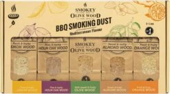 Smokey Olive Wood Gifbox Nº1 5x 300ml - Boîte Fumeur - Smoke Moth - 5 X 100 Ml