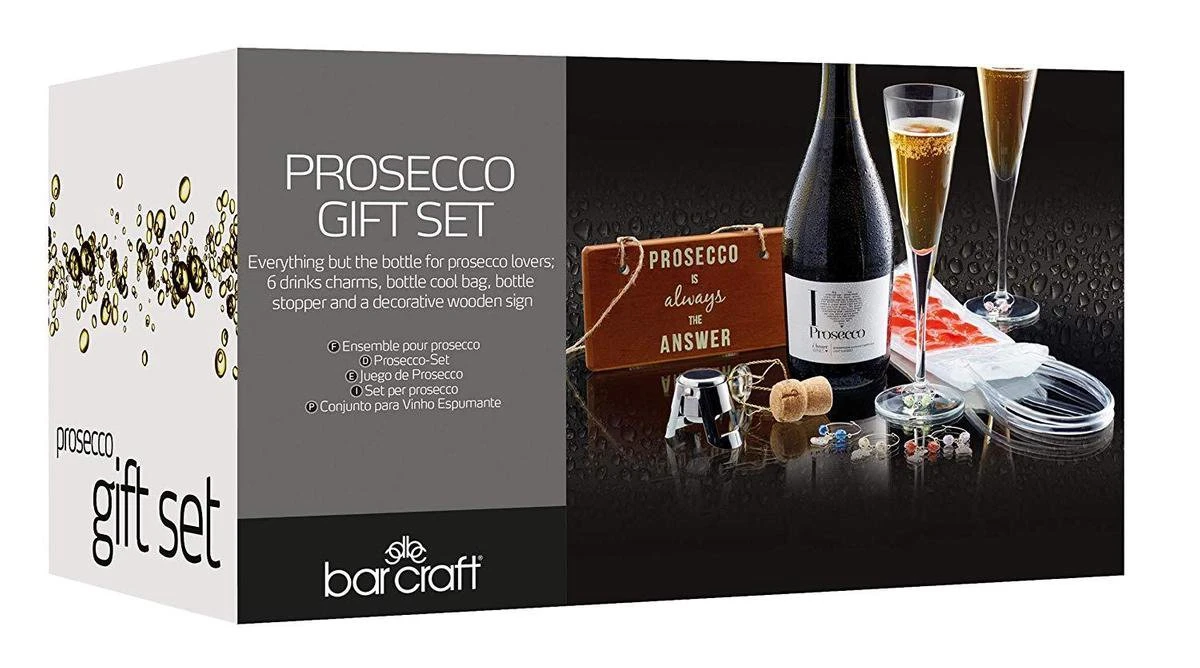 BarCraft - Coffret Cadeau Prosecco (9 Pièces) - Tout Sauf La Bouteille 2 BarCraft - Coffret Cadeau Prosecco (9 Pièces) - Tout Sauf La Bouteille – Image 2