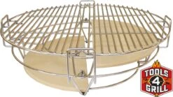 Tools4grill Diviser Et Conquérir Le Système Kamado Multi-niveaux | Système De Grille Réglable Pour Une Cuisson Directe Et Indirecte Kamado De 20 Pouces (taille De Grille De 41 Cm) -Cuisine Fournitures Magasin 1200x674 13