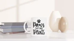 Paws De Mes Friandises Tasse En Céramique, Tasse Mignonne Avec Patte, Tasse Cadeau De Qualité Pour Les Amoureux Des Chiens, Idée Cadeau Pour Les Propriétaires De Chiens, D015-061W, 11 Oz, -Cuisine Fournitures Magasin 1200x675 20