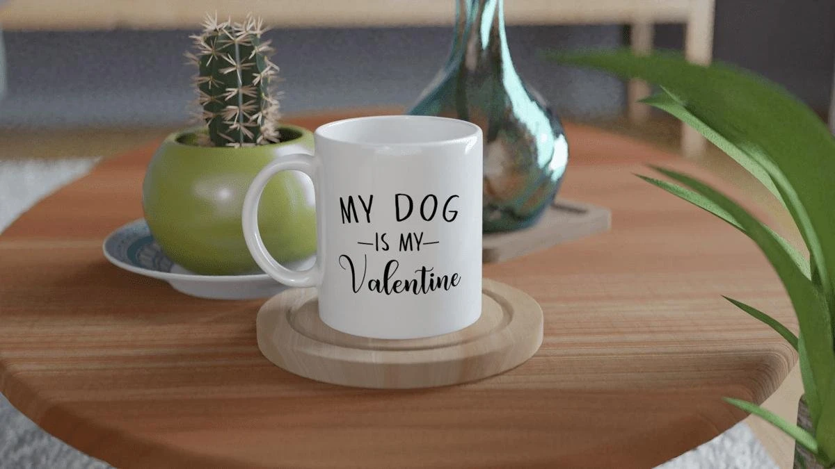 Mon Chien Est Ma Tasse En Céramique De Valentine , Tasses à Café D'amant De Chien, Cadeau Doux Pour Des Propriétaires De Chien, Une Idée Perfect De Tasse De Cadeau, D015-096W, 11oz, 6 Mon Chien Est Ma Tasse En Céramique De Valentine , Tasses à Café D'amant De Chien, Cadeau Doux Pour Des Propriétaires De Chien, Une Idée Perfect De Tasse De Cadeau, D015-096W, 11oz, – Image 6
