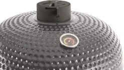 Landmann - Kamado - 26 Pouces - Grijs - Modèle De Table - Surface De Cuisson De 57 Cm - Avec Thermomètre - Avec Base Et Poignées - Double Paroi Et Isolé - Oeuf BBQ -Cuisine Fournitures Magasin 1200x679