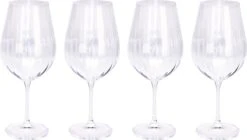 10x Verres à Vin Rouge 69 Cl / 690 Ml En Cristal - Verres En Cristal - Verre à Vin - Vins - Cadeau Pour L'amateur De Vin