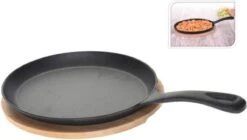 Poêle à Tapas De Luxe Oneiro Ovale - Fonte - Ø24 Cm - Cuisine - Salle à Manger - Cuisine - Autres Casseroles - Induction - Gaz - Casseroles - Poêles