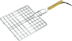 Grille De Barbecue - 2 Pièces - Grille De Grill 20 X 20 Cm - Manche En Bois - Grille De Grill Carrée - Grille De Serrage -Cuisine Fournitures Magasin 1200x688 1