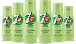 SodaStream |Sirop Sans 7UP |440ml | 6 Paquets -Cuisine Fournitures Magasin 1200x694 5