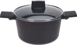 Casserole De Luxe Oneiro Avec Couvercle - Aluminium - ø24 X H 14 Cm - Cuisine - Salle à Manger - Cuisine - Poêle - Induction - Gaz - Casseroles - Poêles