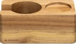 Station De Tassage Navaris En Bois D'acacia - Support Pour Porte-filtre Et Tamper - Ø 58 Mm - Répartition Homogène Du Café Moulu Et De L'espresso -Cuisine Fournitures Magasin 1200x698 3