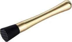 Doodadeals® | Presse à Cocktail De Luxe | Presse-purée Tonique | Muddler | Pilon Au Citroen | Cocktail Muddler | 21 Cm | ACIER INOXYDABLE | Or