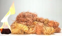 Bois D'allumage Respectueux De L'environnement Copeaux De Briquet Cheminée Bol à Feu Foyer 200 PCS / 2,5 Kg