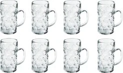 8x Pour Verres à Chopes à Bière/ Bière Demi-litre / 50 Cl / 500 Ml De Plastique Incassable - Pichets De 0, 5 Litres - Beer Party / Oktoberfest Mug - Verre Bierpul -Cuisine Fournitures Magasin 1200x715 4