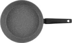 Poêle à Frire Florina Salva Avec Rebord Haut Et Revêtement Antiadhésif 3 Couches 28 X 7 Cm Noir / Gris - Technologie Coussin D'air - Poignée Froide Au Toucher Soft -Cuisine Fournitures Magasin 1200x716