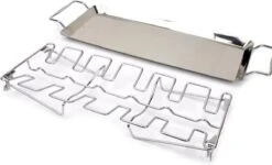 Porte Ailes De Poulet - Acier Inoxydable - Support Ailes De Poulet Pour Le BBQ - 38 X 16 Cm - BBQ / Four| Famille De Homards -Cuisine Fournitures Magasin 1200x727 2