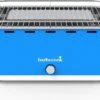 Barbecook Carlo - Barbecue Au Charbon De Bois - Barbecue De Table - Sac De Transport - Compact - Ventilateur - 38,5 X 28,5 Cm - 6 P. - Bleu