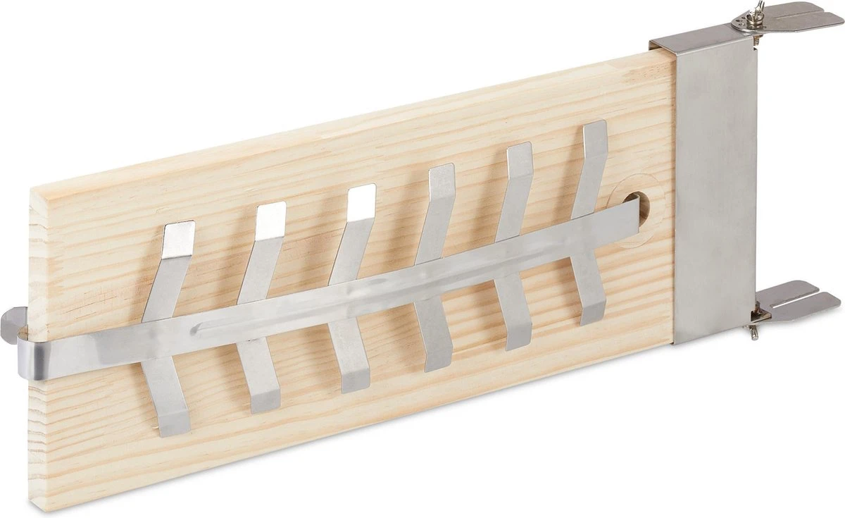 Relaxdays Smoker Board Bbq Saumon - Lot De 2 - Bbq Board - Bois De Cèdre - Réglable - XXL 7 Relaxdays Smoker Board Bbq Saumon - Lot De 2 - Bbq Board - Bois De Cèdre - Réglable - XXL – Image 7