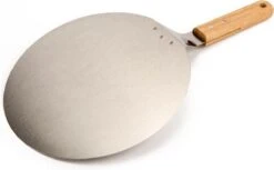 Pelle à Pizza En Acier Inoxydable - Ronde - Pour BBQ Et Four - Spatule à Pizza - Manche En Bois - Outils De BBQ - Ustensiles De Cuisine - 30 Cm De Diamètre -Cuisine Fournitures Magasin 1200x743 15