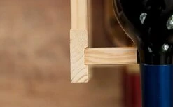 Casier à Vin - 38x43,5x25 Cm (LxlxP) - Bois - 12 Bouteilles - Casier à Bouteilles Modulaire Et Empilable - Porte-bouteilles Debout -Cuisine Fournitures Magasin 1200x743 8