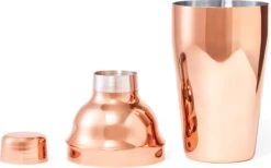 Shaker à Cocktail - 550 Ml - Avec Verrouillage De Sécurité - Avec Bouchon Doseur - Acier Inoxydable - Cuivre -Cuisine Fournitures Magasin 1200x748 4