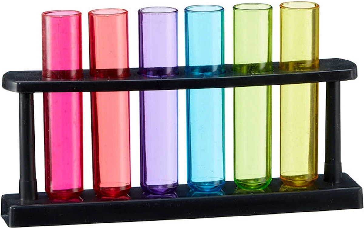 Verres à Decopatent® Dans Le Support - Set De 6 Verres à Liqueur Colorés - Verre à Liqueur Coloré - Verres à Shot à Liqueur Party Tube à Essai 2 Verres à Decopatent® Dans Le Support - Set De 6 Verres à Liqueur Colorés - Verre à Liqueur Coloré - Verres à Shot à Liqueur Party Tube à Essai – Image 2