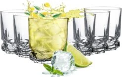 Altom Design - Verres à Boire - Verres à Verres à Eau à Limonade - Verres à Jus - Haute Qualité - Passe Au Lave-vaisselle - 310 Ml - Set De 6