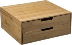 Five Capsule Holder Bamboe- 2 Tiroirs - Boîte à Thé - Opbergbox - Bureau Organisateur - Support Capsule Café - Dosettes De Café Machine à Café Stand Avec Tiroir - Porte - Tasses à Café Café - Dolce Gusto - Nespresso- Vertuo - L'Or -Cuisine Fournitures Magasin 1200x758 3