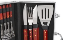 Collection BBQ Couverts De Barbecue En Acier Inoxydable Dans Un Coffret En Aluminium 17 Collection BBQ Couverts De Barbecue En Acier Inoxydable Dans Un Coffret En Aluminium -Cuisine Fournitures Magasin 1200x764 7