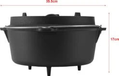 Cocotte Enkhuizen Avec Couvercle Fonte Noir 13,6 L 9 Cocotte Enkhuizen Avec Couvercle Fonte Noir 13,6 L -Cuisine Fournitures Magasin 1200x765 2