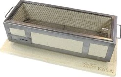 SousVideTools - 16062 - Grill Long Kasai Konro Avec Cadre En Acier Inoxydable - BBQ Hibachi De Style Traditionnel Japonais -Cuisine Fournitures Magasin 1200x766