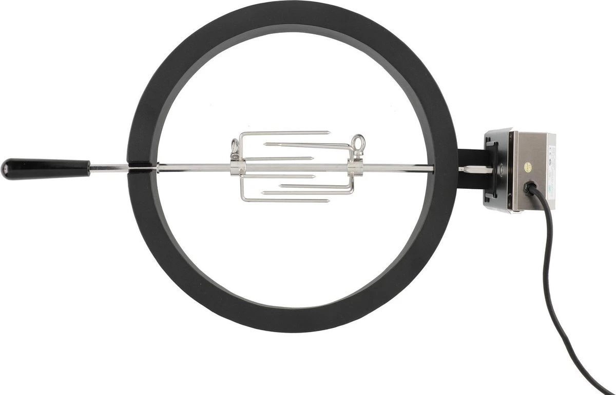 Kit Rôtissoire Mustang Pour Kamado M - Grillspit - Rôtissoire - Noir - Electrique 2 Kit Rôtissoire Mustang Pour Kamado M - Grillspit - Rôtissoire - Noir - Electrique – Image 2