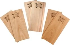 Assortiment De Planches à Fumée Ensemble Cadeau En Bois De Fumée Pour Barbecue