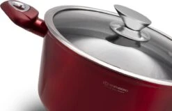Edënbërg Red Line - Batterie De Cuisine De Luxe De 12 Pièces En Aluminium Forgé - Rouge / Métallisé 21 Edënbërg Red Line - Batterie De Cuisine De Luxe De 12 Pièces En Aluminium Forgé - Rouge / Métallisé -Cuisine Fournitures Magasin 1200x773