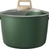 Forest, Marmite à Soupe Avec Couvercle - Ø 20 Cm - 100% Aluminium Recyclé - Convient à Toutes Les Sources De Chaleur - Poêle écoresponsable - Faitout - Sauteuse - Sans PFOA - 5,6 L