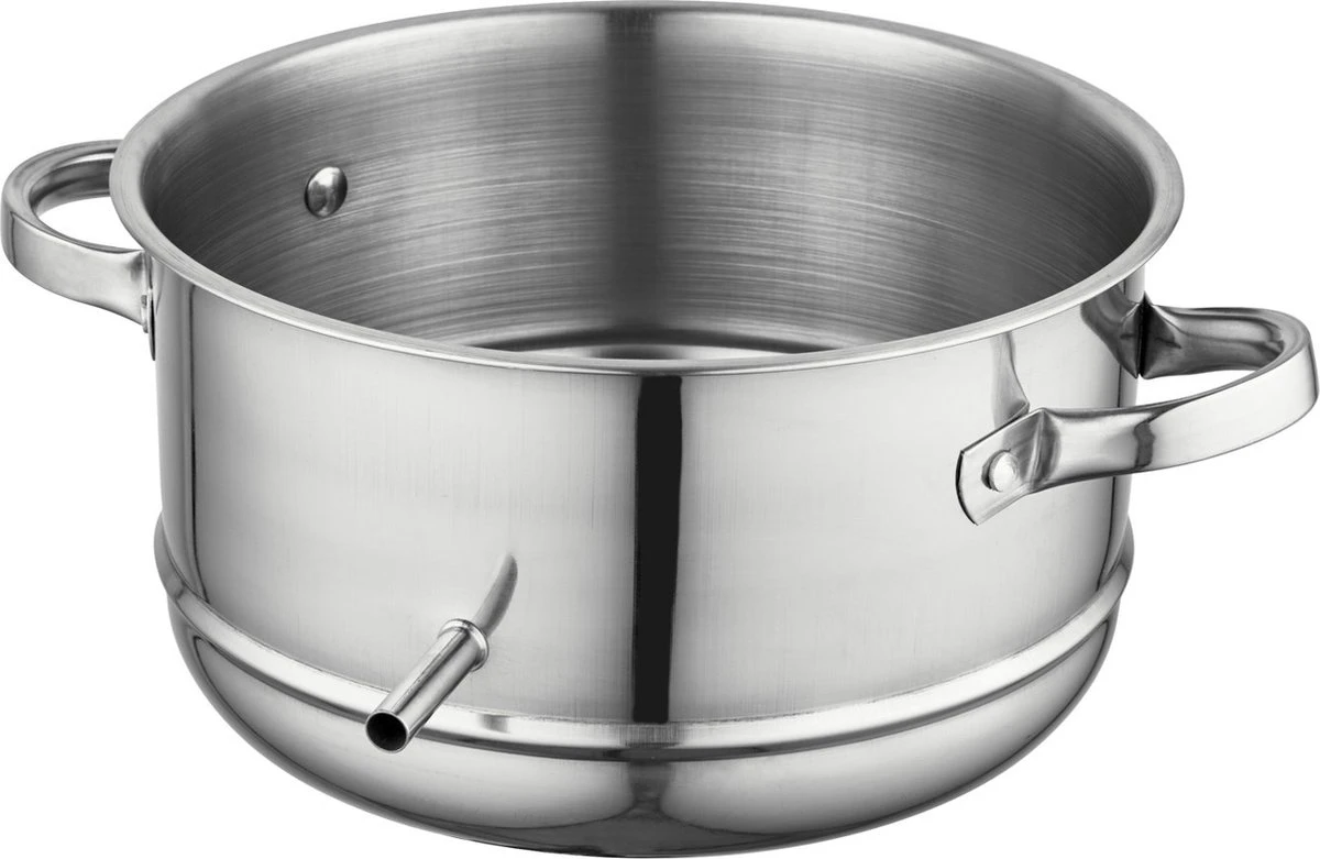 Presse-agrumes Professionnel 6 Pièces Florina / Presse-agrumes Lent Et Cuiseur Vapeur Pour La Cuisinière 8L - Presse-agrumes - Casserole à Jus - Presse-agrumes - Extracteur De Vapeur - Presse-fruits - Acier Inoxydable 9 Presse-agrumes Professionnel 6 Pièces Florina / Presse-agrumes Lent Et Cuiseur Vapeur Pour La Cuisinière 8L - Presse-agrumes - Casserole à Jus - Presse-agrumes - Extracteur De Vapeur - Presse-fruits - Acier Inoxydable – Image 9