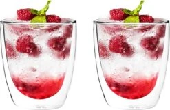 Verres à Verres à Thé De Luxe à Double Paroi - Verres à Cappuccino - Verre à Café à Double Paroi - Verre à Thé à Double Paroi Avec Cuillère - 300 ML - Set De 6 -Cuisine Fournitures Magasin 1200x782